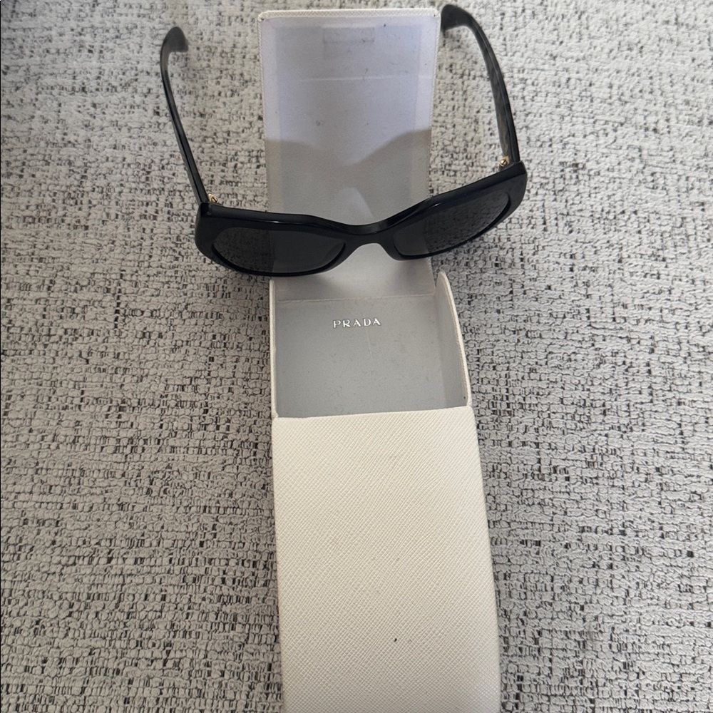 Prada Black Hexagonal Sunglasses - image 8